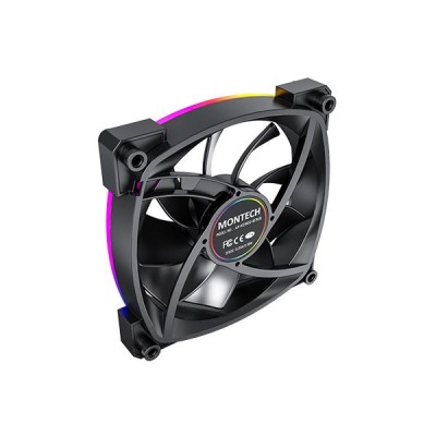 Корпусний вентилятор 120MM AX120 PWM BLACK MONTECH Корпусний вентилятор 120MM AX120 PWM BLACK MONTECH