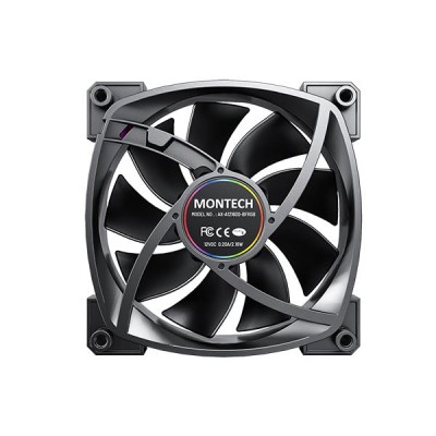 Корпусний вентилятор 120MM AX120 PWM BLACK MONTECH Корпусний вентилятор 120MM AX120 PWM BLACK MONTECH