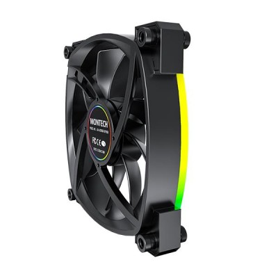 Корпусний вентилятор 120MM AX120 PWM BLACK MONTECH Корпусний вентилятор 120MM AX120 PWM BLACK MONTECH