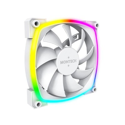 Корпусний вентилятор 120MM AX120 PWM WHITE MONTECH Корпусний вентилятор 120MM AX120 PWM WHITE MONTECH