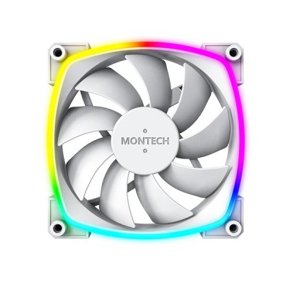 Корпусний вентилятор 120MM AX120 PWM WHITE MONTECH Корпусний вентилятор 120MM AX120 PWM WHITE MONTECH