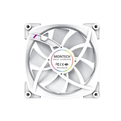 Корпусний вентилятор 120MM AX120 PWM WHITE MONTECH Корпусний вентилятор 120MM AX120 PWM WHITE MONTECH