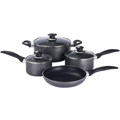 Набір посуду BRAVO CHEF алюм. 7 пр. (BC-6100) Набір посуду BRAVO CHEF алюм. 7 пр. (BC-6100)
