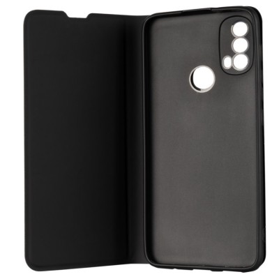 Чохол-книжка Motorola E40 Book Cover Gelius Shell Case Black