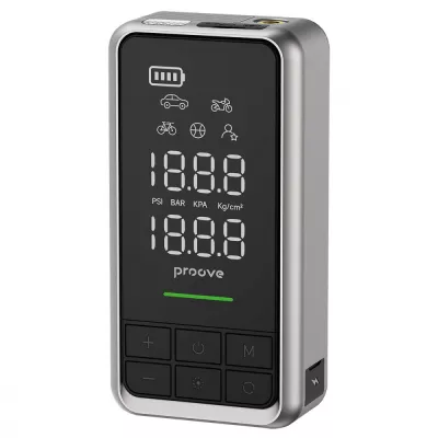 Автомобільний пускозарядний пристрій + Насос Proove Air Jump 10400mAh 1000A (JSAP10400203) Gray