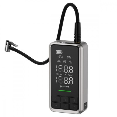 Автомобільний пускозарядний пристрій + Насос Proove Air Jump 10400mAh 1000A (JSAP10400203) Gray