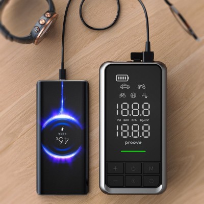 Автомобільний пускозарядний пристрій + Насос Proove Air Jump 10400mAh 1000A (JSAP10400203) Gray