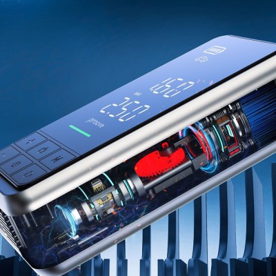 Автомобільний пускозарядний пристрій + Насос Proove Air Jump 10400mAh 1000A (JSAP10400203) Gray