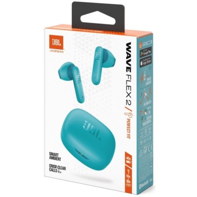 Навушники JBL Wave Flex 2 (JBLWFLEX2BLU) Blue