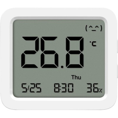 Термогігрометр Xiaomi Mi Temperature & Humidity Bluetooth Monitor 3 Global (BHR9041GL) White Термогігрометр Xiaomi Mi Temperature & Humidity Bluetooth Monitor 3 Global (BHR9041GL) White