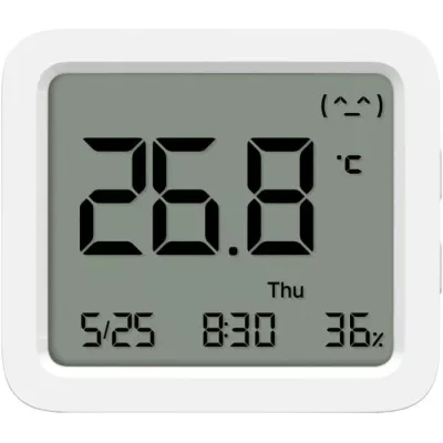 Термогігрометр Xiaomi Mi Temperature & Humidity Bluetooth Monitor 3 Global (BHR9041GL) White