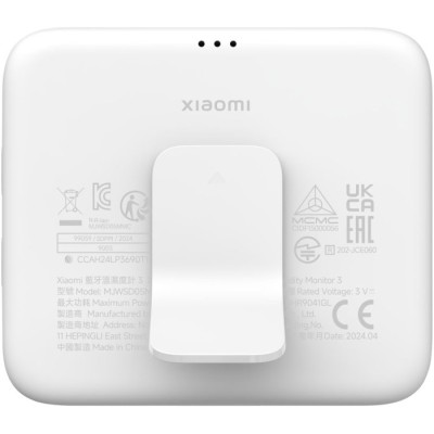 Термогігрометр Xiaomi Mi Temperature & Humidity Bluetooth Monitor 3 Global (BHR9041GL) White Термогігрометр Xiaomi Mi Temperature & Humidity Bluetooth Monitor 3 Global (BHR9041GL) White