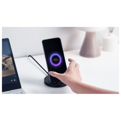 Бездротовий зарядний пристрій Xiaomi 20W Vertical Wireless Charger Stand (WPC02ZM / GDS4145GL)