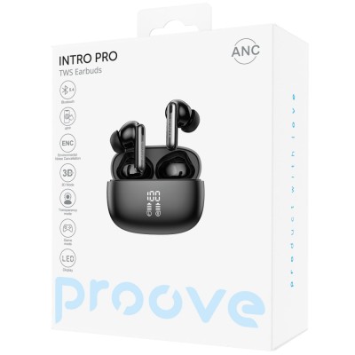 Бездротові навушники Proove Intro Pro TWS (APP) (TWYN54002201) black