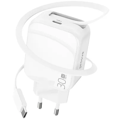 Зарядний Пристрій Proove Fixtape GaN Type-C 30W (WCFP30010202) white