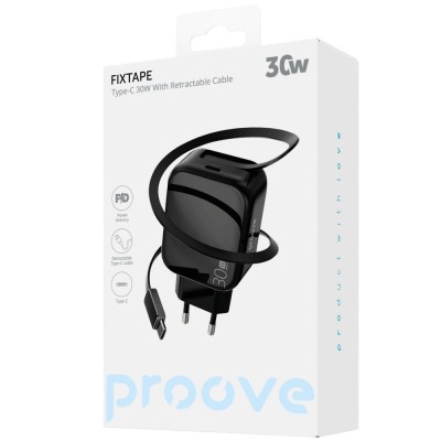 Зарядний Пристрій Proove Fixtape GaN Type-C 30W (WCFP30010202) white