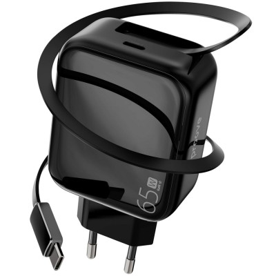 Зарядний Пристрій Proove Fixtape GaN Type-C 65W (WCFP65010201) black
