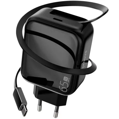Зарядний Пристрій Proove Fixtape GaN Type-C 65W (WCFP65010201) black