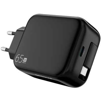 Зарядний Пристрій Proove Fixtape GaN Type-C 65W (WCFP65010201) black