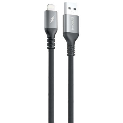 Кабель Proove ReGen Silicone Lightning 2.4A (1m) (CCRS12001101) black