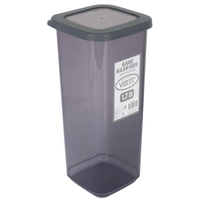 контейнер пл. VIOLET HOUSE 0311 Transparent Black д/сипучих 1.7 л (0311 Transparent Black) контейнер пл. VIOLET HOUSE 0311 Transparent Black д/сипучих 1.7 л (0311 Transparent Black)