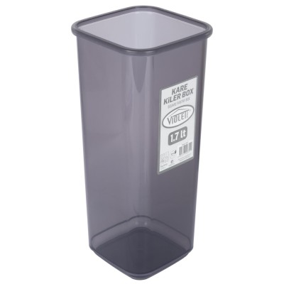 контейнер пл. VIOLET HOUSE 0311 Transparent Black д/сипучих 1.7 л (0311 Transparent Black) контейнер пл. VIOLET HOUSE 0311 Transparent Black д/сипучих 1.7 л (0311 Transparent Black)