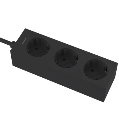 Мережевий фільтр Proove Magnet Strip (3xAC) 1.6m (PSMS25000001) black