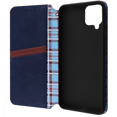 Чохол WAVE Cubic Rubic Case Samsung Galaxy A22/M22/M32 (A225F/M225F/M325F) blue