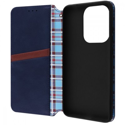 Чохол WAVE Cubic Rubic Case Xiaomi Redmi Note 13 Pro 4G/Poco M6 Pro 4G/Redmi Note 14s blue