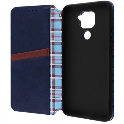 Чохол WAVE Cubic Rubic Case Xiaomi Redmi Note 9 blue