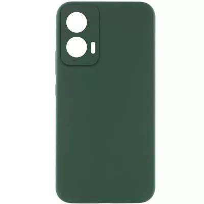 Чохол Silicone Cover Lakshmi Full Camera (AAA) для Motorola Edge 50 Fusion Зелений / Cyprus Green