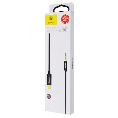 Кабель Baseus Yiven Type-C/3.5mm (CAM01-01) Black
