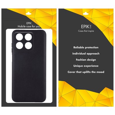 Чохол TPU Epik Black Full Camera для Huawei Honor X6a Чорний Чохол TPU Epik Black Full Camera для Huawei Honor X6a Чорний