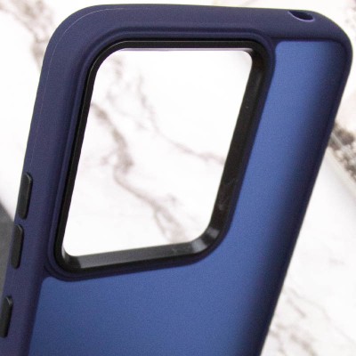 Чохол TPU+PC Lyon Frosted для Infinix Smart 9 4G / Hot 50i Navy Blue