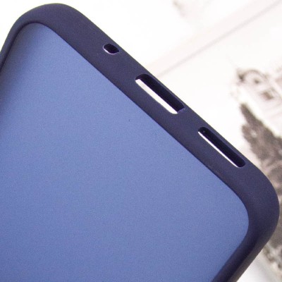 Чохол TPU+PC Lyon Frosted для Infinix Smart 9 4G / Hot 50i Navy Blue