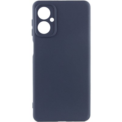 Чохол Silicone Cover Lakshmi Full Camera (AA) для Motorola Moto G55 5G Синій / Midnight Blue Чохол Silicone Cover Lakshmi Full Camera (AA) для Motorola Moto G55 5G Синій / Midnight Blue