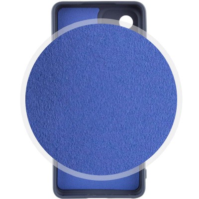 Чохол Silicone Cover Lakshmi Full Camera (AA) для Motorola Moto G55 5G Синій / Midnight Blue Чохол Silicone Cover Lakshmi Full Camera (AA) для Motorola Moto G55 5G Синій / Midnight Blue