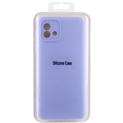 Чохол Silicone Cover Lakshmi Full Camera (AA) для Motorola Moto G84 Бузковий / Dasheen