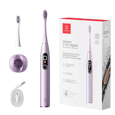 Щітка зубна Oclean X Pro Digital Electric Toothbrush (6970810553475) Purple