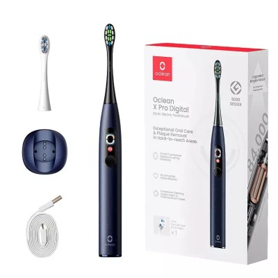 Щітка Зубна Xiaomi Oclean X Pro Digital Smart Sonic Electric Toothbrush Global Dark Blue