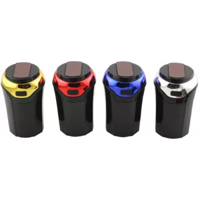 Автомобільна попільничка з запальничкою YATE N12D silver (N12D)