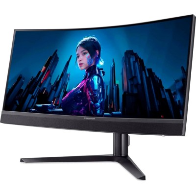 Монiтор TFT ACER 34" Predator X34V3bmiiphuzx (UM.CXXEE.301) WQHD MiniLED VA Curved 180Hz HDMI DP USB-C Монiтор TFT ACER 34" Predator X34V3bmiiphuzx (UM.CXXEE.301) WQHD MiniLED VA Curved 180Hz HDMI DP USB-C