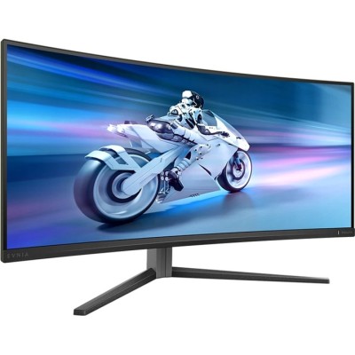 Монiтор TFT PHILIPS 34" Evnia 34M2C6500/00 QD-OLED Curved WQHD 175Hz HDMI DP USB HAS
