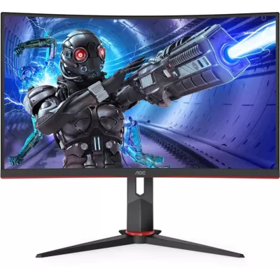 Монітор AOC 31.5" C32G2ZE/BK VA Curved 240Hz 1ms HDMI DP Чорний
