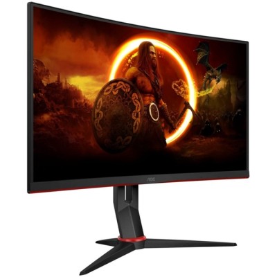 Монітор AOC C27G2Z3/BK FHD VA Curved 280Hz 2*HDMI DP HAS Black/Red