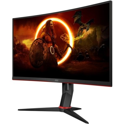 Монітор AOC C27G2Z3/BK FHD VA Curved 280Hz 2*HDMI DP HAS Black/Red