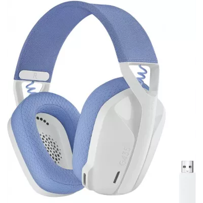 Навушники LOGITECH G435 LIGHTSPEED Wireless Gaming Headset (981-001074) White