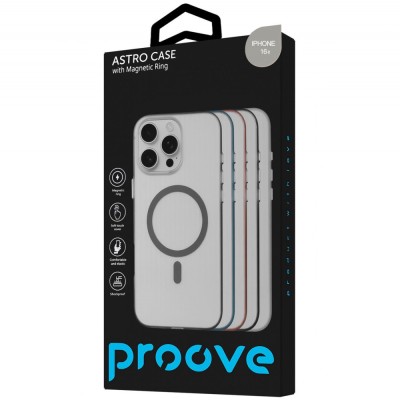Чохол Proove Astro Case with Magnetic Ring iPhone 16e gray