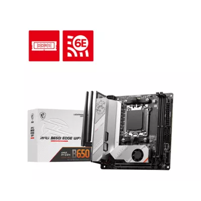 Материнська плата AMD B650 SAM5 MITX MPG B650I EDGE WIFI MSI