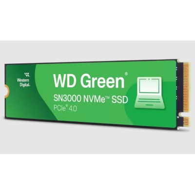 Твердотільний запам’ятовувальний пристрій накопичувач (SSD) G4 M.2 NVME 1TB GREEN SN3000 WDS100T4G0E WDC